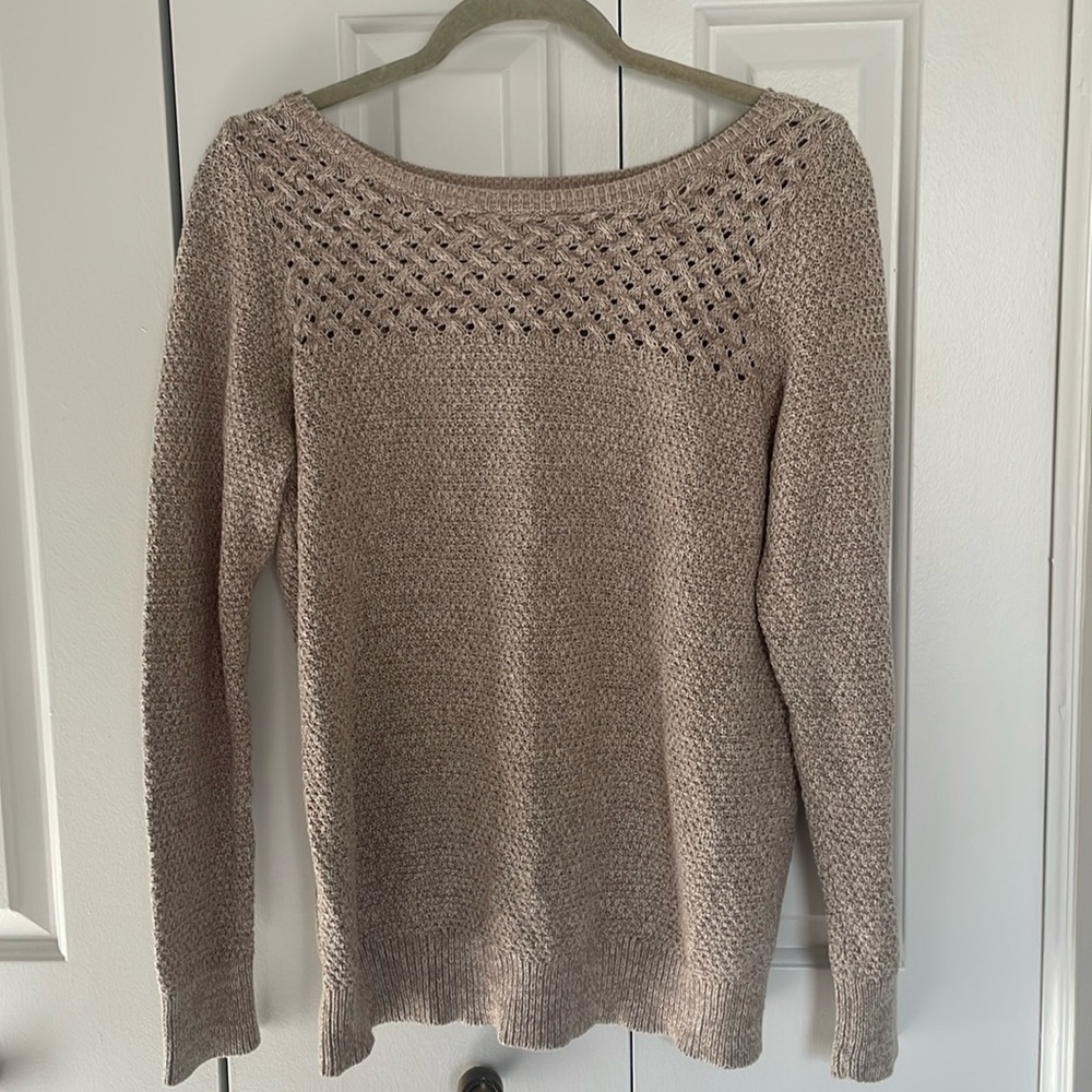 Loft cream sweater